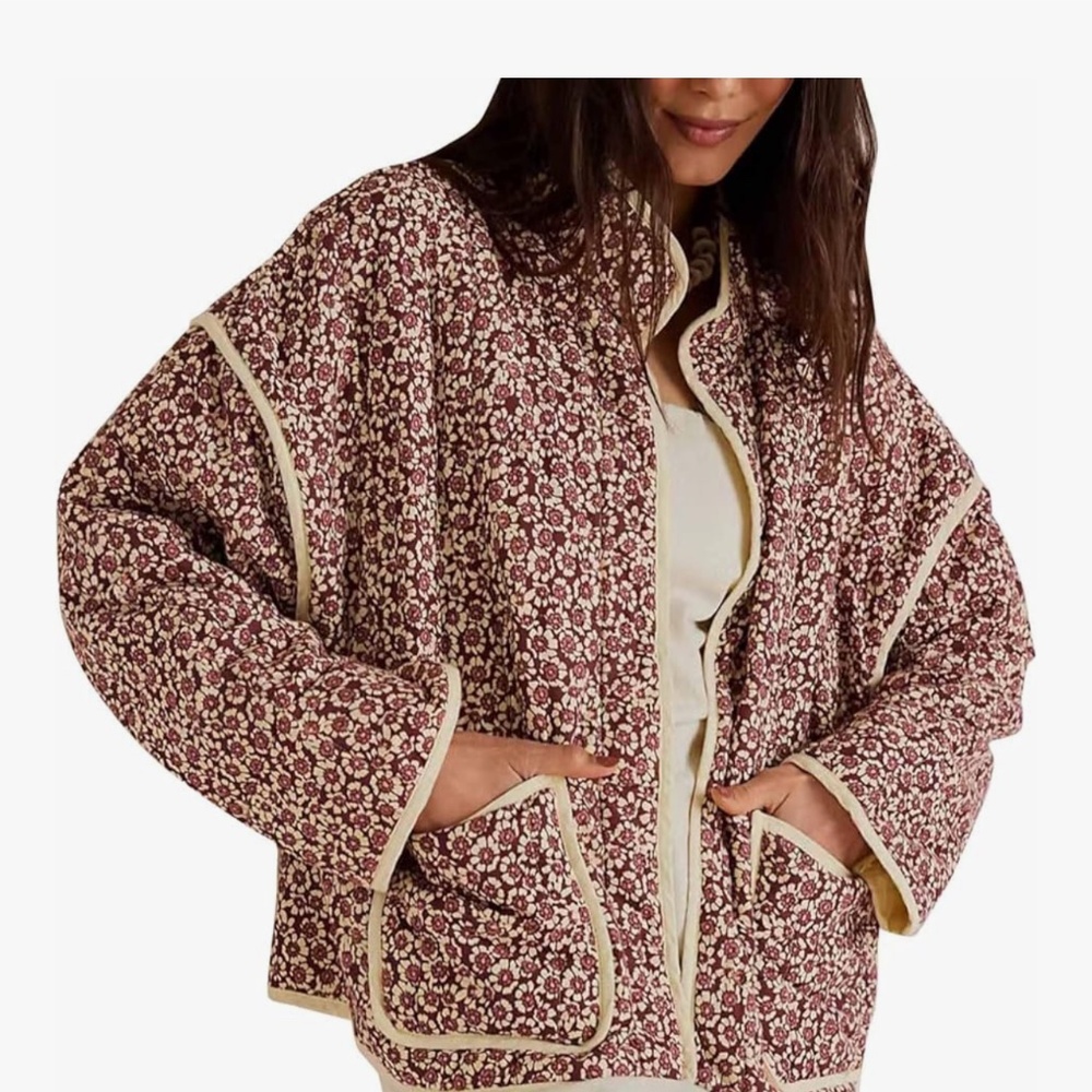 Floral Quilted Jacket